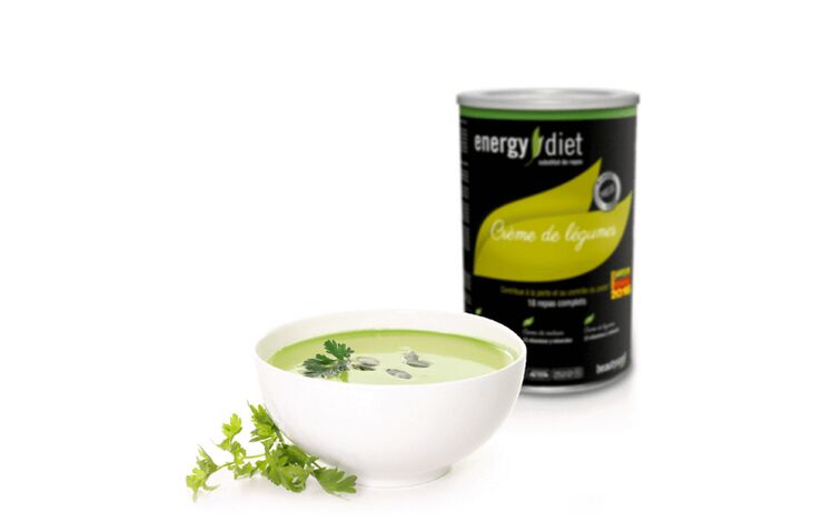 Sopa de dieta de energía