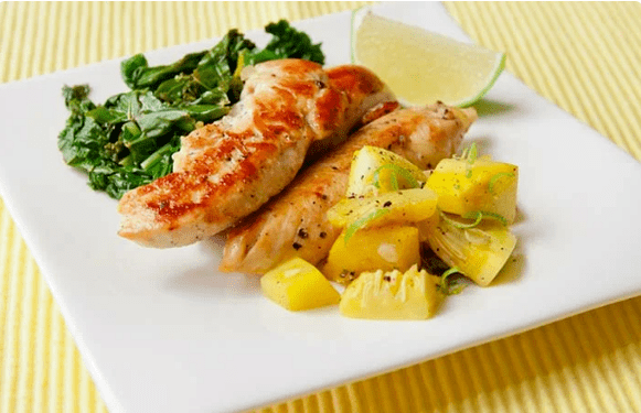 Servir en un plato pequeño