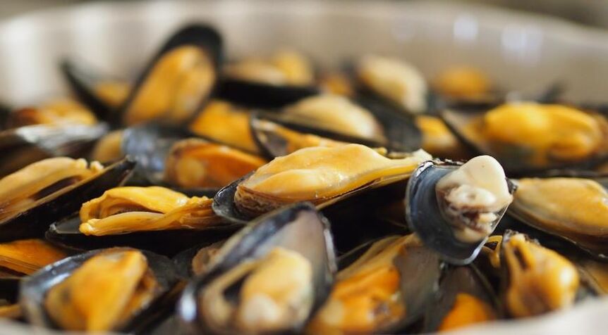 mariscos en una dieta proteica