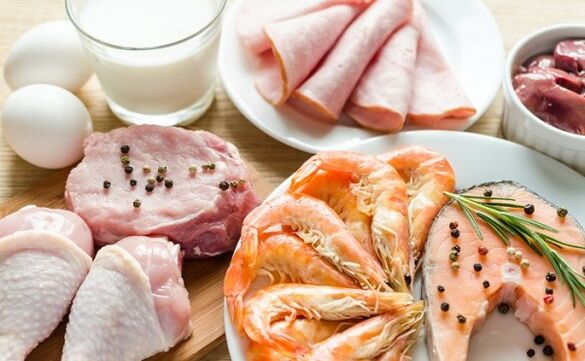 Una dieta basada en proteínas
