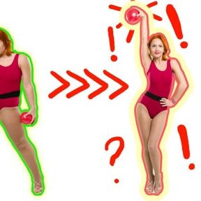 visualización de la pérdida de peso con una dieta de seis pétalos