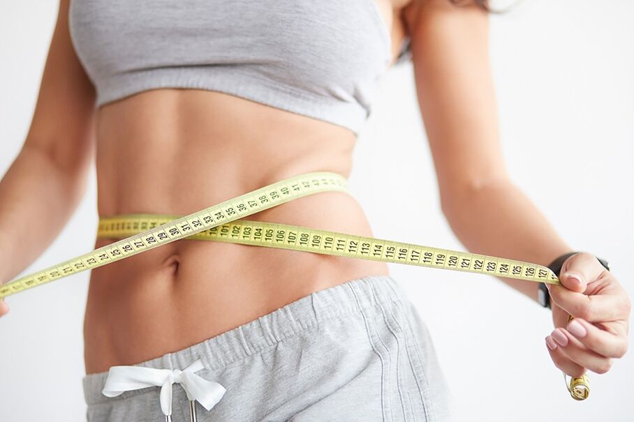 medida de la cintura después de la pérdida de peso